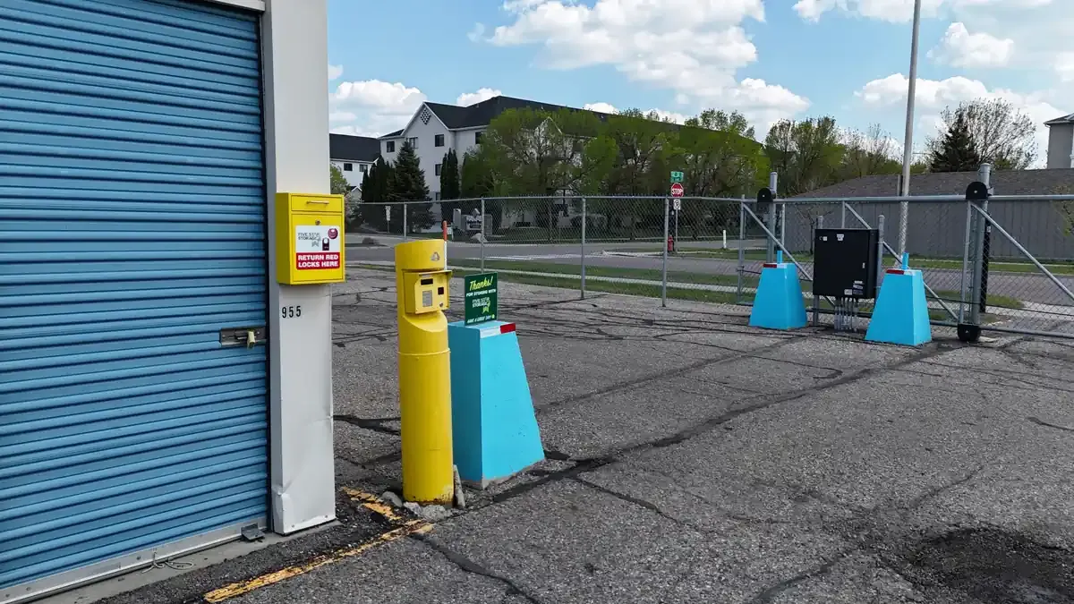 Gate code for indoor access